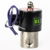 U.S. Solid 3/8" Solenoid Valve - 12V DC Stainless Steel