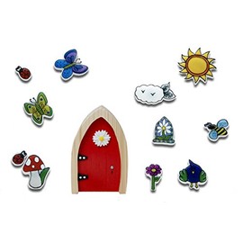 The Irish Fairy Door Company FD554455 Wall Art Glitter Sticker