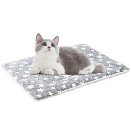 Warm Cat Sleeping Bed,Self-Heating Dog Cushion - Self-Heating Cat Pad Bed, Warm Pet Mat for Kittens Small Puppy Pets, Winter Pet Cushion