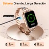 Reloj Inteligente Smartwatch Bluetooth Llamadas Para Alexa, Smart Watch Mujer,