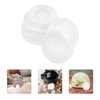 Gadpiparty 5pcs Pvc Round Stoppers for Piggy Banks Flexible Replacement