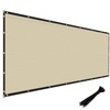 Windscreen4less 4' x 12' Privacy Fence Screen Heavy Duty Windscreen