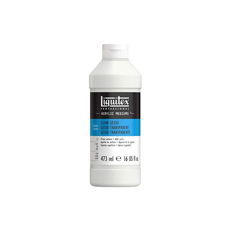Liquitex Gesso Surface Prep-Clear 16oz