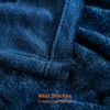 EHEYCIGA Fleece Blanket Navy Throws for Sofas Fluffy Warm Soft