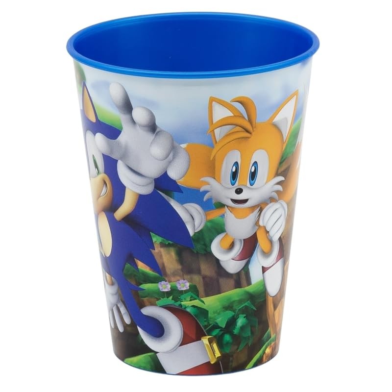 Golddunes 4pc Cups 260ml Cartoon Character Drinking Party Pack, Tumbler