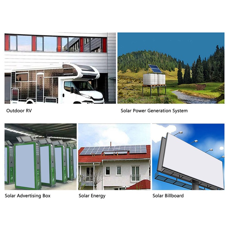 Solar Charge Controller 12V 24V Battery Solar Panel Charging Regulator
