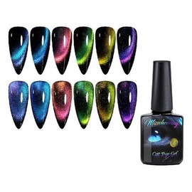 [Out_62] Gel Nail Art, Magnetic Nail Art, Aurora Nail, Hologram - 6／FREE / [아우트_62]젤 네일아트 자석네일아트 오로라네일 홀로그램 - 6／FREE