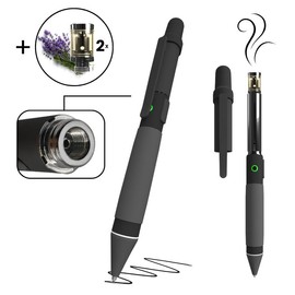 Penjamin Aromatherapy Writing Pen – Twist-to-Write Scent Diffuser with 2 Lavender Cartridges, USB Rechargeable, Portable & Button-Activated