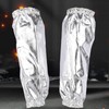 1 Pair Arm Oversleeves Insulated High Temperature Resistant Aluminum Foil