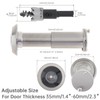 Door Viewer Peephole,Solid Brass 200 Degree Peep Hole with 16