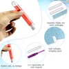 57 Pcs Mini Tampon Flasks for Women, Reusable Flasks Bottle