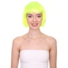 Short Bob Neon Green Wig HW-2436