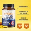 MAV NUTRITION Omega-3 Fish Oil Supplement 3600 mg | EPA