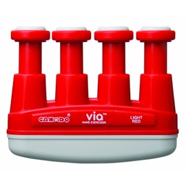 Cando 10-0736 Red VIA Hand Exerciser, 2 lbs Resistance