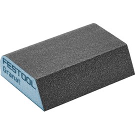 Festool 201084 120 Grit Contoured Abrasive Sanding Blocks 6-Piece, Multi-colour, 3.15 in*3.86 in*4.72 in