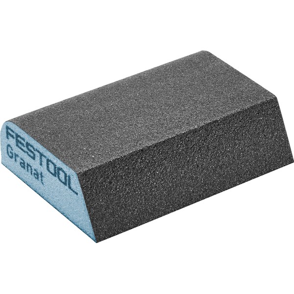 Festool 201084 120 Grit Contoured Abrasive Sanding Blocks 6-Piece, Multi-colour,
