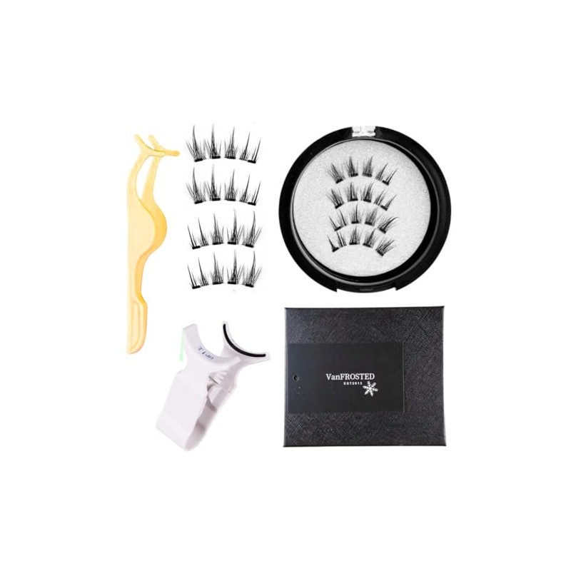 VanFROSTED Magnetic Eyelashes, No Glue Required, Magnet, Adsorption, False Eyelashes,