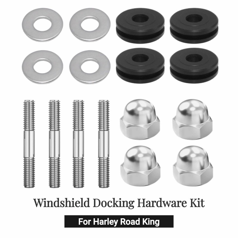AC-MTORC Windshield Docking Hardware Kit for Harley Road King Custom