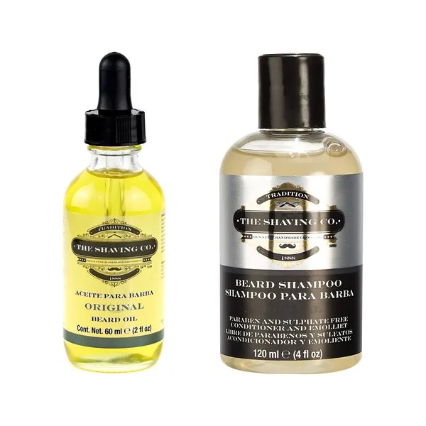 The Shaving Co. Kit de Shampoo Tsc-005 y Aceite de