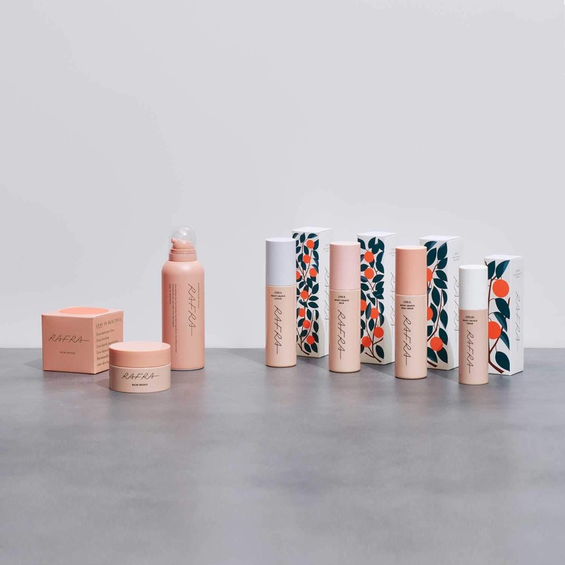 Rafra Lotion, 3.4 fl oz (100 ml), Moist Orange, Type