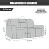YUEANG Recliner Sofa Covers Sectional Couch Cover for Reclining Couch