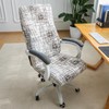 FORCHEER Patterned Large Office Chair Cover Stretch Printed Computer Armchair