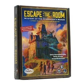 ThinkFun Escape The Room Stargazer's Manor - A Thrilling Escape Room Game in a Box for Ages 10 and Up | Enhances Logical Reasoning | Perfect for Family Game Night | Ideal Gift for Puzzle Lovers