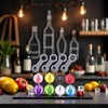 10Pcs Grey Universal Silicone Sealing Bottle Straw Hole Grommets Stopper