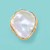 Ross-Simons 20x16mm Cultured Keshi Pearl Ring in 18kt Gold Over