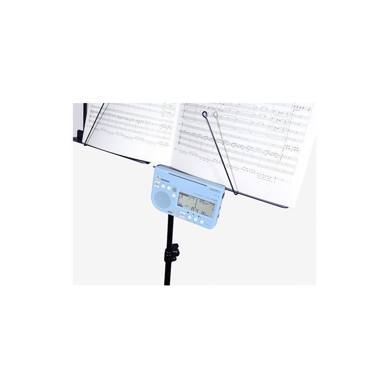 Seiko STH200BLSP Metronome & Tuner Blue Pickup Microphone Set of