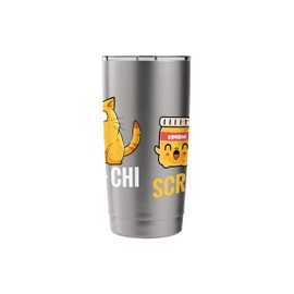 Kimchi South Korean Cuisine Meal Dish Scream-Chi Kimchi Stainless Steel Insulated Tumbler