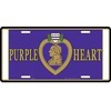 Purple Heart License Plate