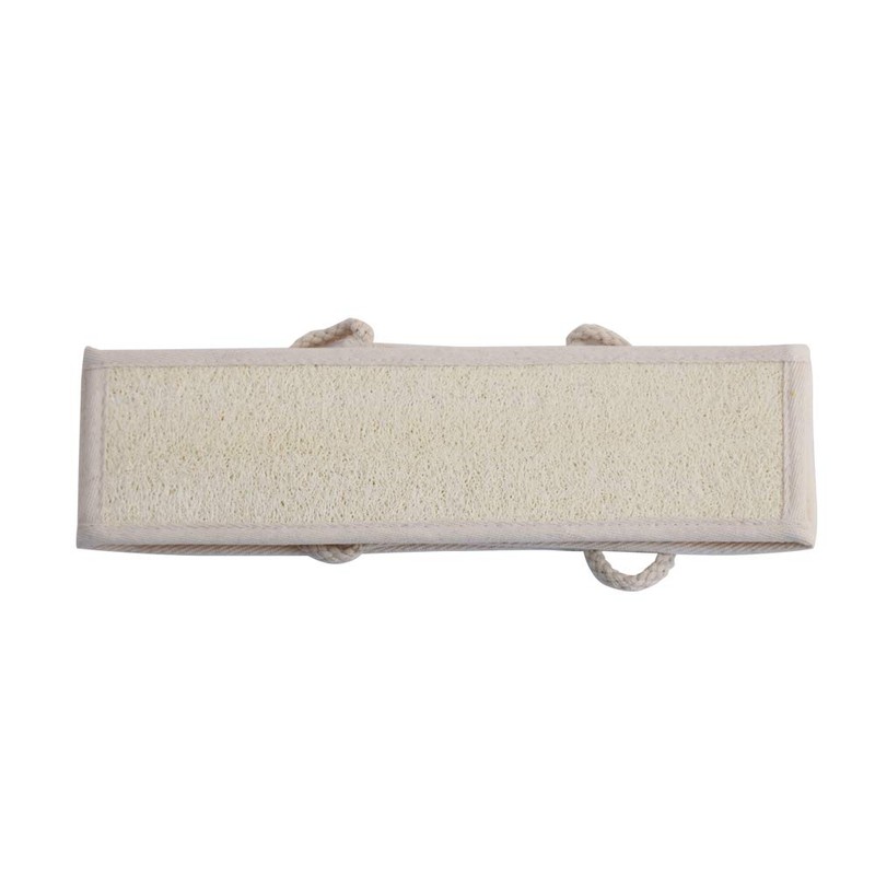 Luffa Exfoliating Back Scrubber for Shower, Double Side Scrubbing Strap,