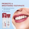 6-1Pack Probiotic Toothpaste SP-6 Whitening Tooth Oral Hygiene Clean Fresh