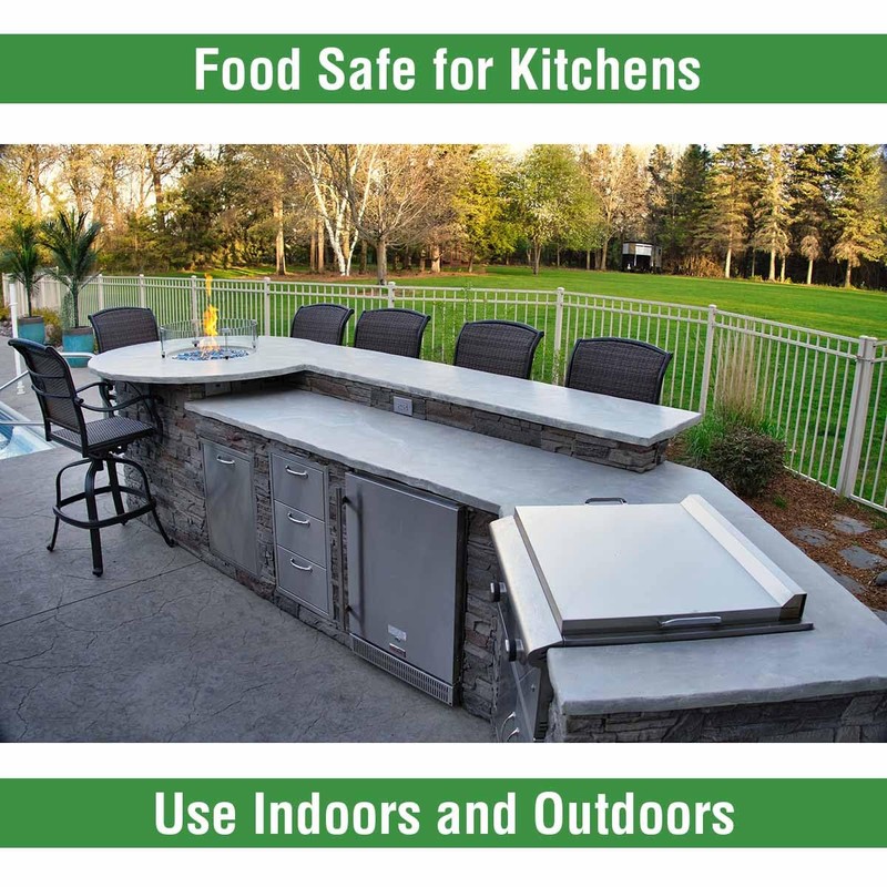 Ovation Concrete Countertop Sealer - an Easy, Food Safe Cement