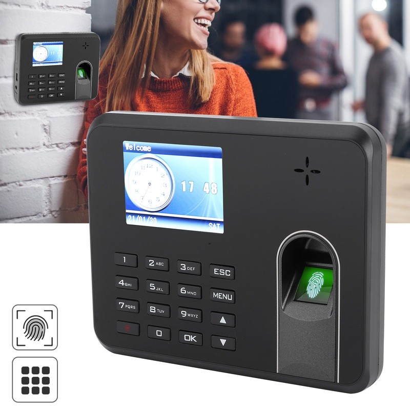 2.8in TFT Independent Access Control Systerm Fingerprint Password Attendance Machine