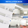 XLNYUUI Led Shop Lights, 4FT LED Light 50W 6500K 7000LM