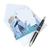Notes and Queries Paper D'Art Whales 3D Pop Up Greeting