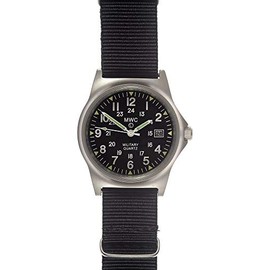 MWC Military Watch Screw Back High Water Resistance G10LM1224, Strap