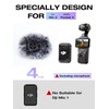 SUNMON Furry Mic Windscreen for DJI Mic 2, Furry Mic