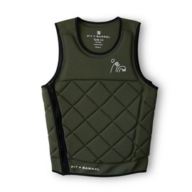 Mens Neoprene Wakesurf Impact Vest for Boating by Pit + Barrel Wake Surf Co. - Designed for Wake Surf and Skimboard, but Great for All Watersports Activities! Lightweight, Durable, and Timeless Style.