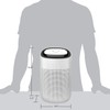 Tenergy Sorbi 1000ml Air Dehumidifier w/Purifying Function, True HEPA Filter,