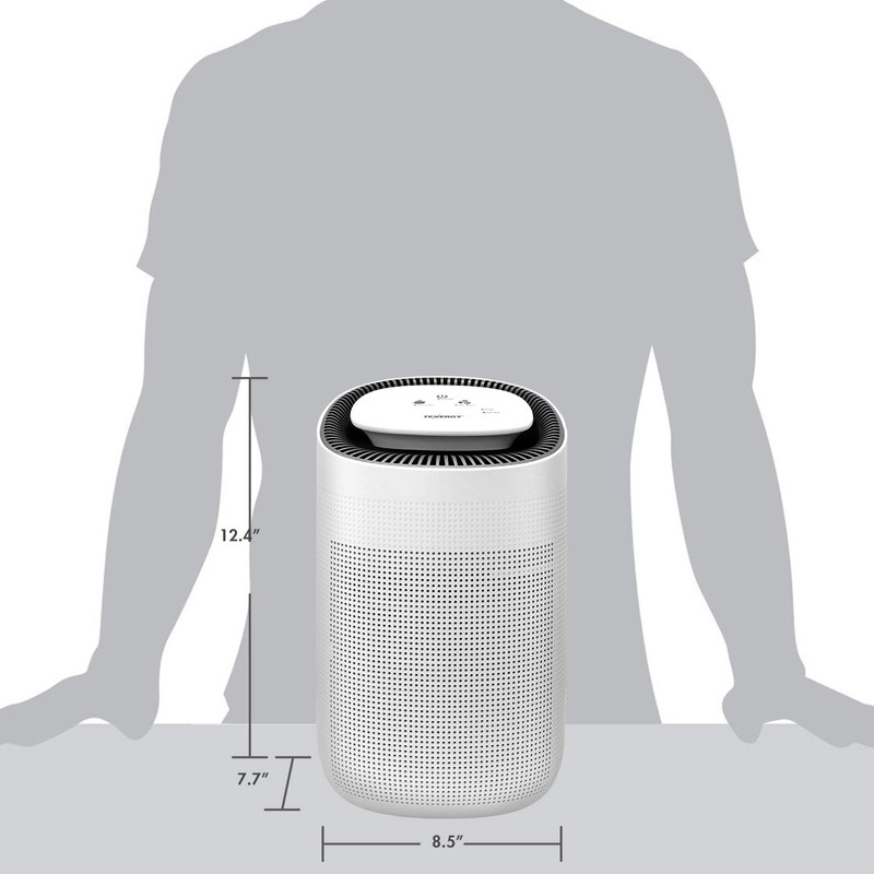 Tenergy Sorbi 1000ml Air Dehumidifier w/Purifying Function, True HEPA Filter,