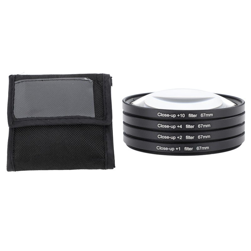 Close Up Filter Kit 4 in 1 +1 +2 +4