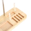 Thread Holder Stable Wood Base Large Spool Thread Stand for