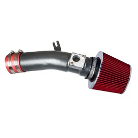 RSG MATT BLACK PIPE with RED Short Ram Intake Kit with Filter Compatible For 2016-2021 Civic 1.5L (Except Si)