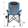 Caravan Canopy Caravan Sports High Back Deluxe Padded Folding Chair
