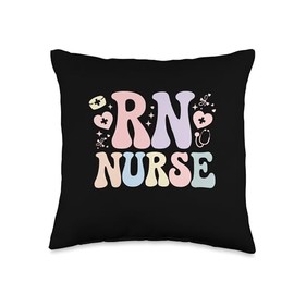 Registered Nurse RN Valentines day 2025 Throw Pillow