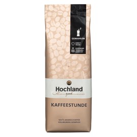 Highland Coffee - Coffee Hour 250 g Ground - Floral and Elegant - Dark Fruits, Raisin, Black Tea - 100% Arabica - Ideal for Filter Coffee - Latin America & Africa