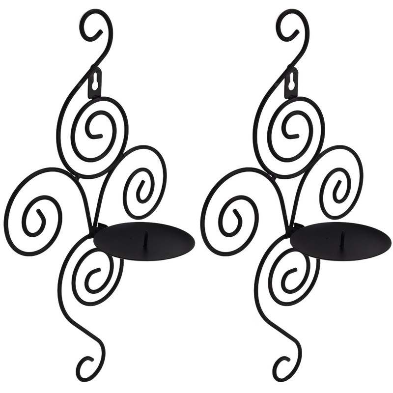 Wall Mounted Candle Stick Elegant Candle Holder for Living Room